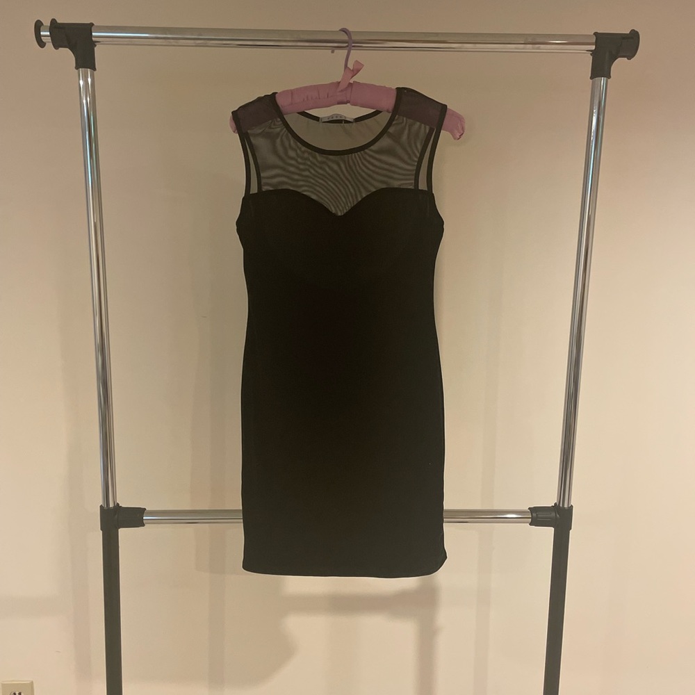 Cocktail dress, velvet and tulle size M